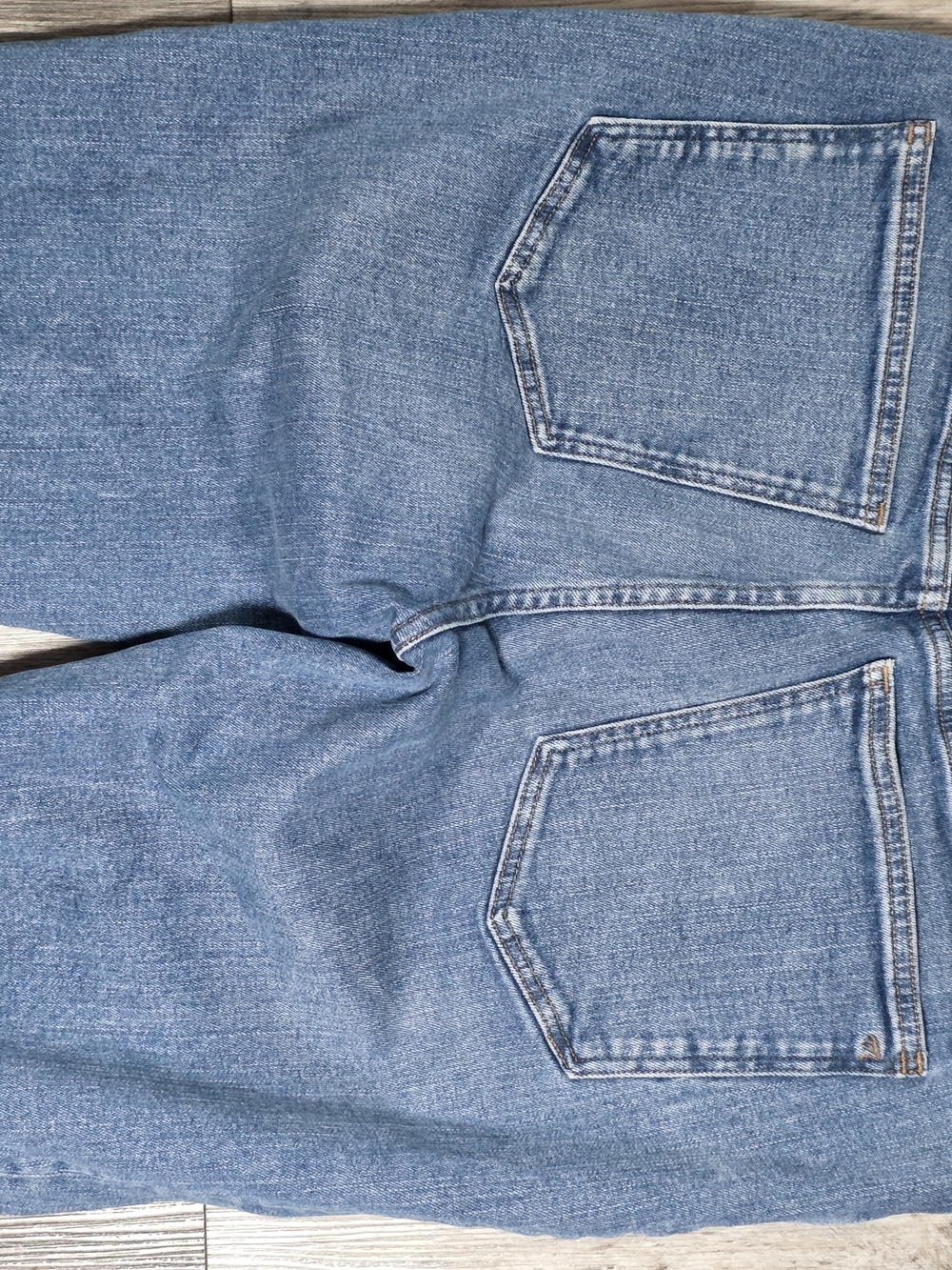 Madewell Women's Mid-rise Kick Out Mini-flare Rawhem Jeans Sz 31T - Picture 9 of 10
